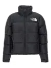 The North Face Nuptse Water Repellent 700 Fill Power Down Short Puffer Jacket In Black