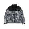 The North Face Mens 1996 Retro Nuptse High-neck Shell-down Jacket Black