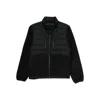 The North Face Mens Black Rmst Denali Tek High-neck Fleece-down Jacket Xl In Multi