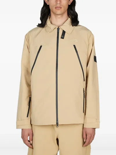 The North Face Black Label Logo-embroidered Jacket In Nude