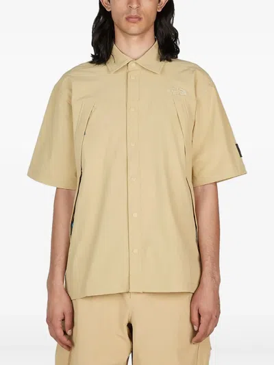 The North Face Black Label Logo-embroidered Shirt In 中性色