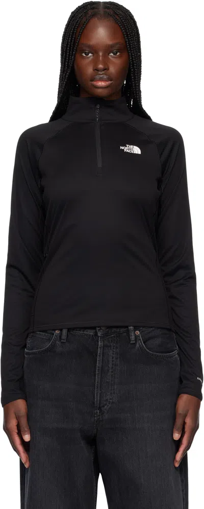 The North Face Winter Warm Pro Half-zip Pullover In Tnf Black