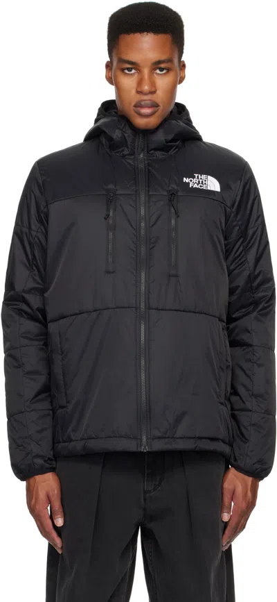 The North Face Black Limbara Light Puffer Jacket In Blk