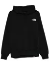 The North Face Black Cotton Blend Simple Dome Sweatshirt In Black
