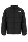 The North Face High Collar Puffer Quilted Jacket In Black