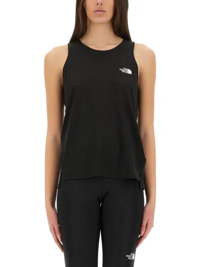 The North Face Black Logo Round Neck Top