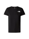 The North Face Simple Dome Ss Tee In Black