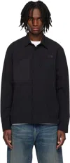 Shop The North Face Black Long-sleeve Lightrange Shirt In Tnf Black Jk3