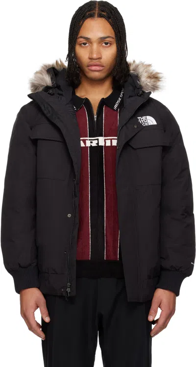 The North Face Black Mcmurdo Bomber Down Jacket