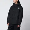 The North Face Mountain Down Jacket Hooded Long Sleeves In Black