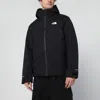 The North Face Mountain Range Hooded Down Jacket Nf0a88wdny R North Kx71 In Black