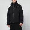 The North Face Mountain Range Hooded Down Jacket Nf0a88wdny R North Kx71 In Black