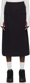 The North Face Dome Wind Skirt Elastic Waistband In Jk3 Tnf Black