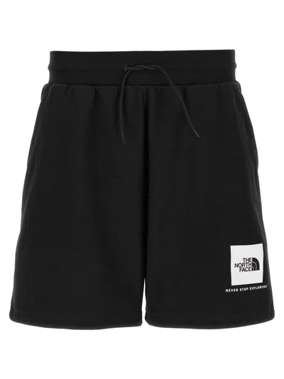 THE NORTH FACE BLACK NSE BOX BERMUDA SHORTS