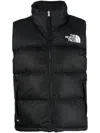 The North Face 1996 Retro Nuptse Sleeveless Puffer Jacket In Black