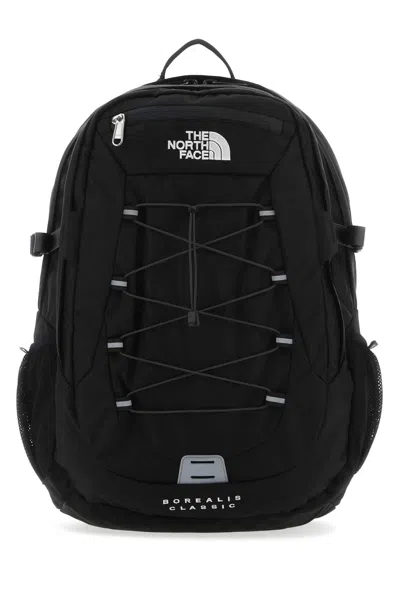 The North Face Black Nylon Borealis Classic Backpack In Tnfblackasphaltgreynpf