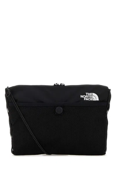 The North Face Black Nylon Crossbody Bag In Pattern