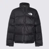 The North Face Retro Nuptse 1996 Black Down Jacket In Black