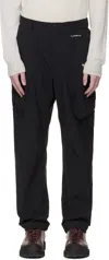 The North Face Black Packable Loose Cargo Pants In Pattern