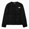 THE NORTH FACE THE NORTH FACE BLACK PADDED JACKET WITH LOGO