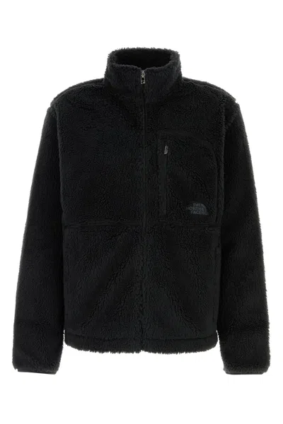 The North Face Extreme Fleece Jacket High Collar In Black