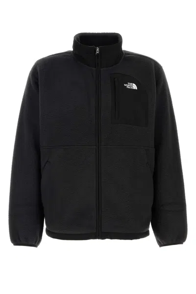 The North Face Black Pile Sweatshirt