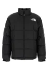 The North Face High Collar Puffer Quilted Jacket In Black