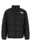 The North Face High Collar Puffer Quilted Jacket In Black