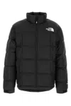 The North Face Black Polyester Lhotse Down Jacket In Tnfblk