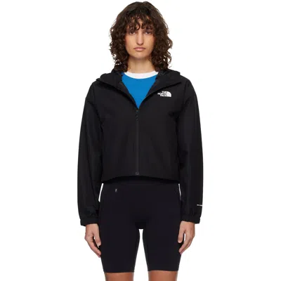 The North Face Black Quest Cropped Waterproof Rain Jacket