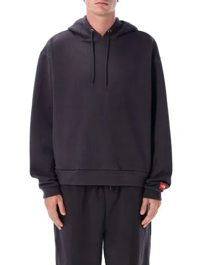 THE NORTH FACE MEN BLACK RED BOX HOODIE, XL LUXURY SWEATSHIRTS & HOODIES FOR MEN DARVEYS