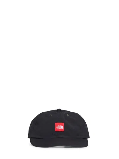 The North Face Black Red Box Nylon Baseball Cap