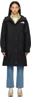 The North Face Black Reign On Coat In Jk3 Tnf Black