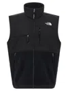 The North Face Logo Vest With High Collar And Pockets In Black