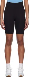 The North Face Black Ripida Tight Sport Shorts In Jk3 Tnf Black