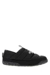 The North Face Ripstop Nuptse Slippers With Textured Sole In Black