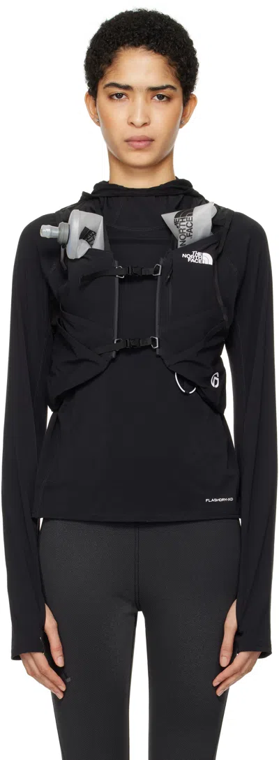 The North Face Black Run Race Day 8 Vest In 4hf Tnf Black/tnf Bl