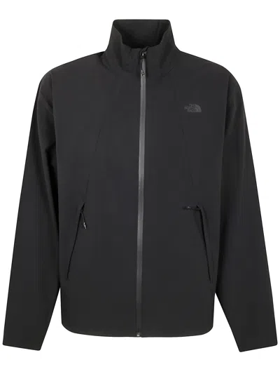 The North Face Man North Dome Wind Jacket In Black