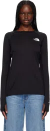 The North Face Black Summit Series Pro 120 Sport Top In Jk3 Tnf Black