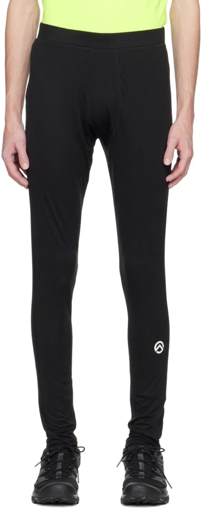 The North Face Black Summit Series Pro 120 Tights In Kx7 Tnf Black/tnf Bl