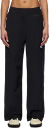 The North Face Black Tnf Easy Wind Lounge Pants In Jk3 Tnf Black