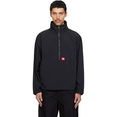 The North Face Mens Tnf Black Redbox Half-zip Taslan Jacket