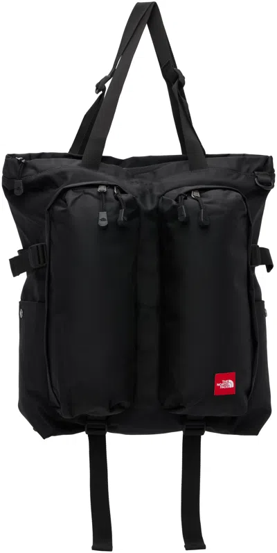 The North Face Black Tnf Red Box Tote