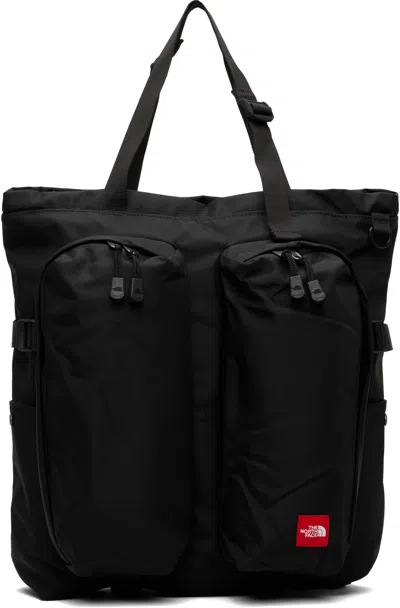 The North Face Black Tnf Red Box Tote