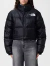 The North Face Nuptse Water Repellent 700 Fill Power Down Short Puffer Jacket In Black
