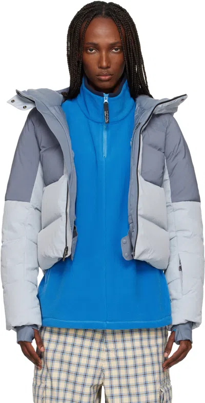 The North Face Blue Cold Spell Cropped Down Jacket