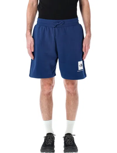 The North Face Blue Logo Shorts
