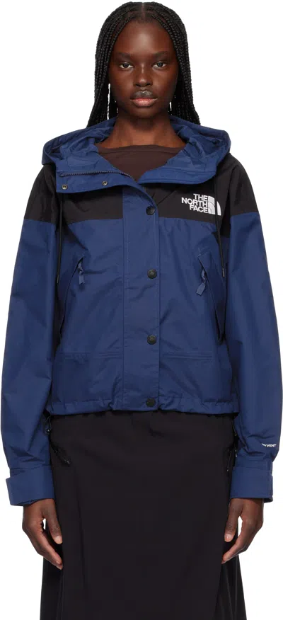 The North Face Blue Reign On Jacket In F1t Estate Blue/tnf