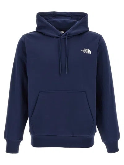 The North Face Blue Simple Hoodie