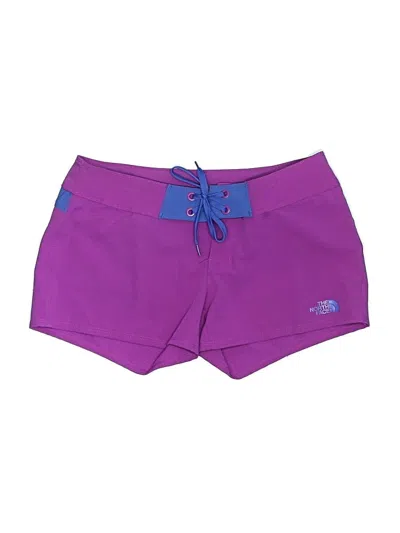 Pre-owned The North Face Board Shorts In Purple